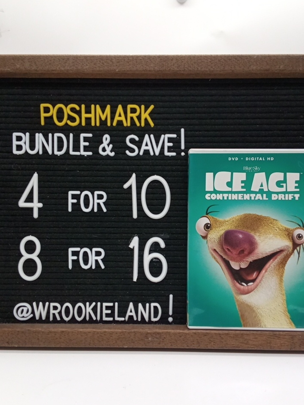 Ice Age Continental Drift DVD#J22